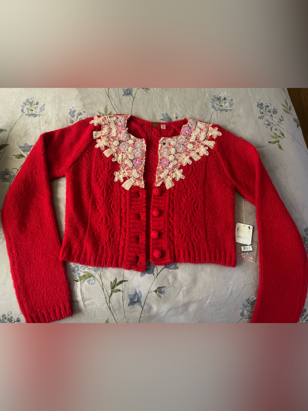 Free People Pixie Beaded
Floral Cardigan - Picture 9 of 10